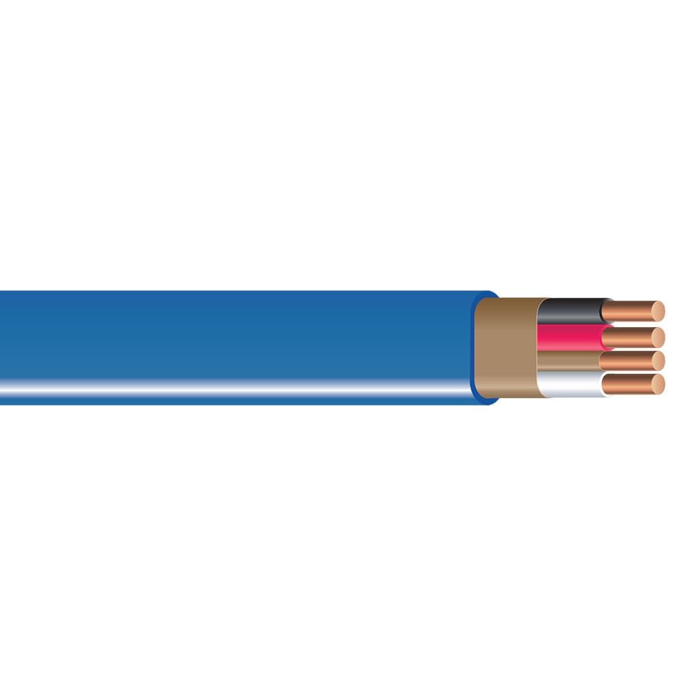 Southwire 63946926 Romex SIMpull NM-B Cable, Blue Jacket, Copper